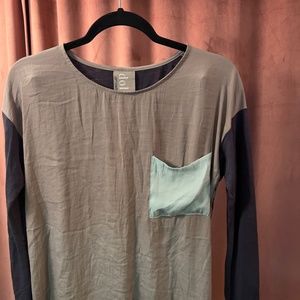 Dolan Block Color Blouse - LIKE NEW